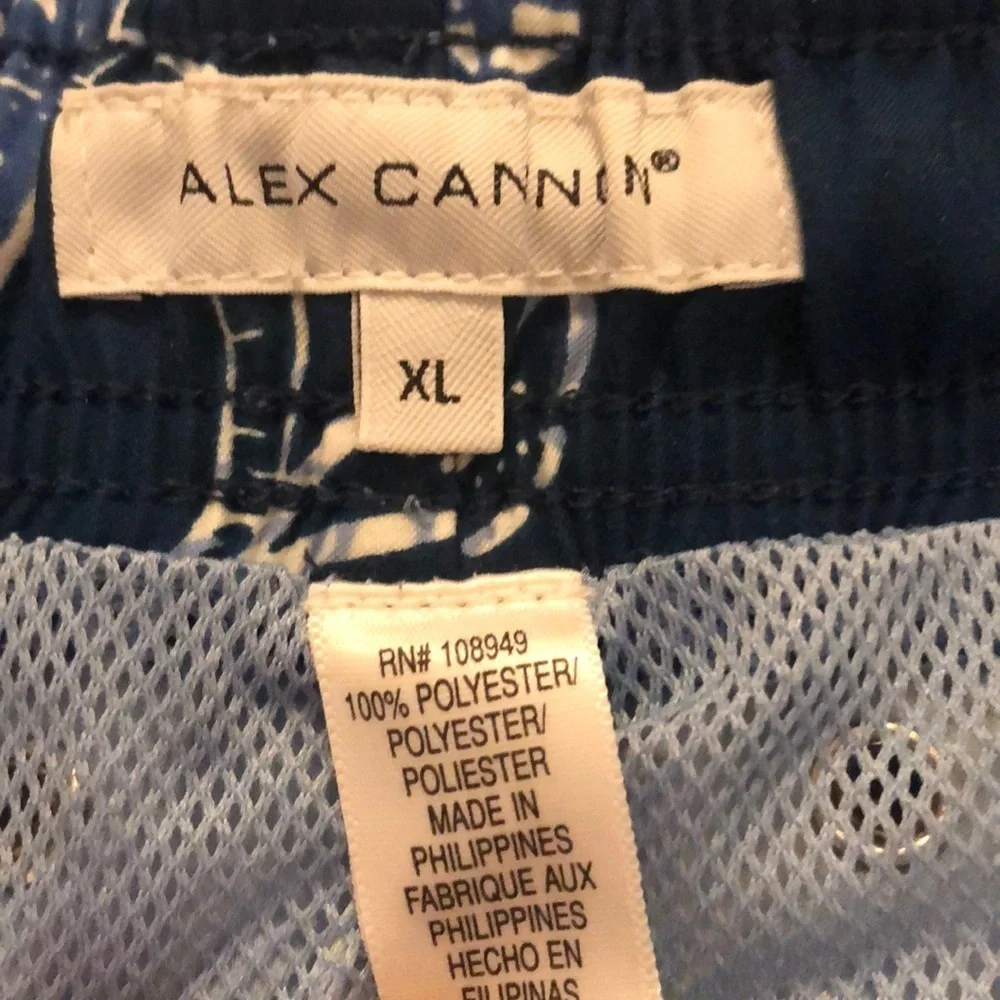 Alex Cannon Men’s XL Bathing Suit
